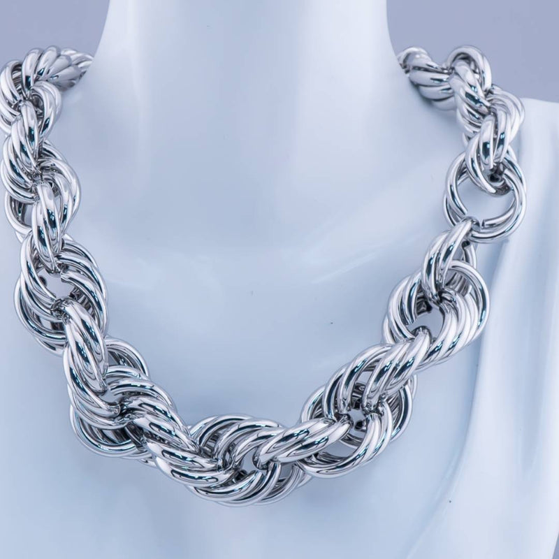 Collar chunky baño 18k