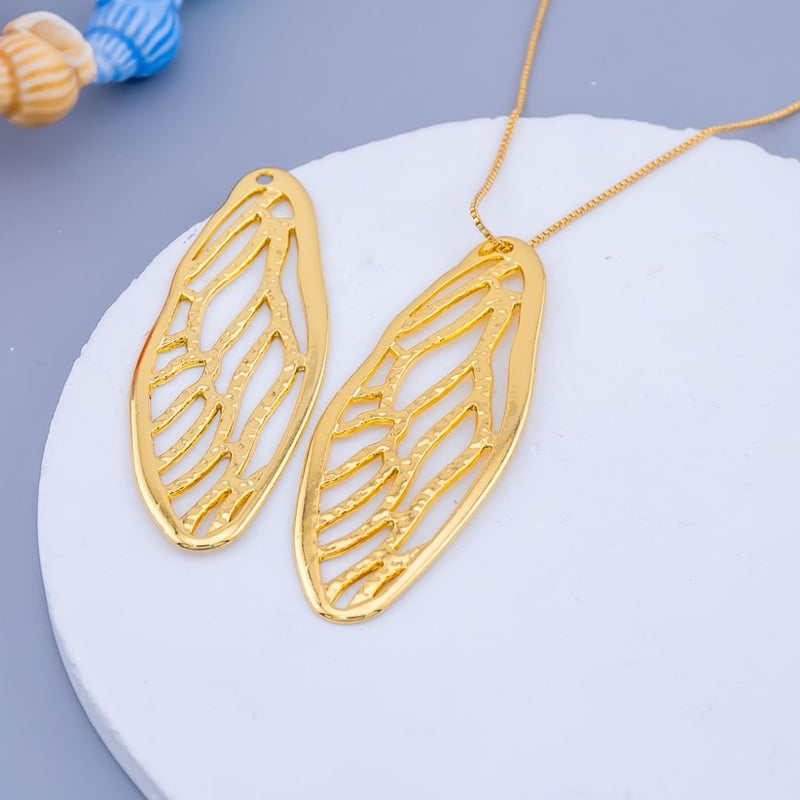 Dije hoja grande martillada baño 18