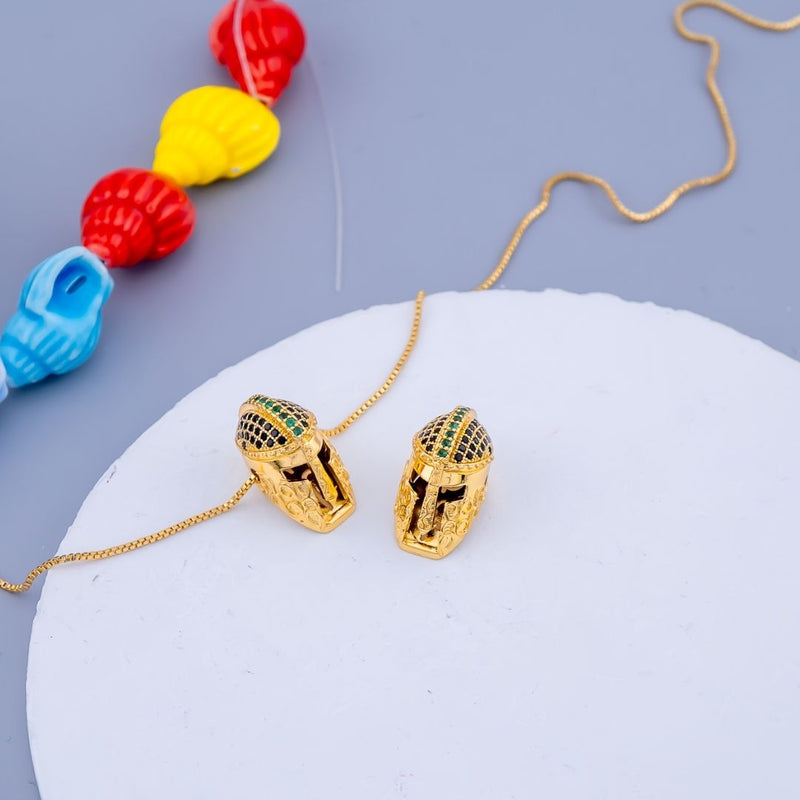 Separador gladiador con micropave baño 18k