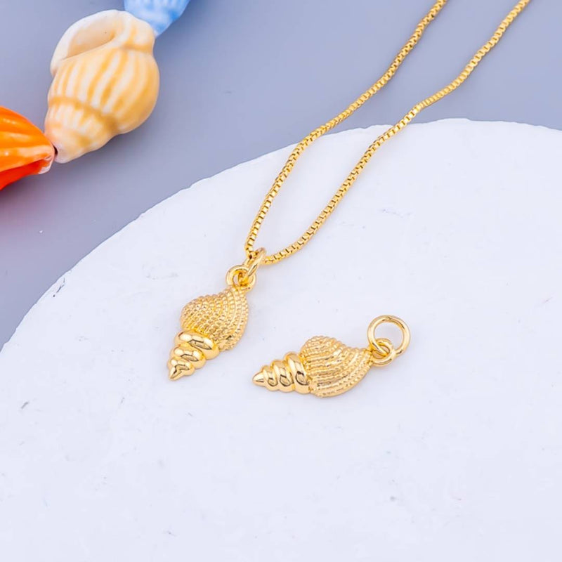 Dije caracol baño 18