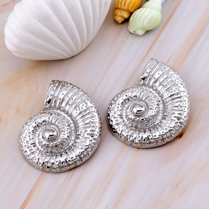 Dije Grande Caracol baño 18k