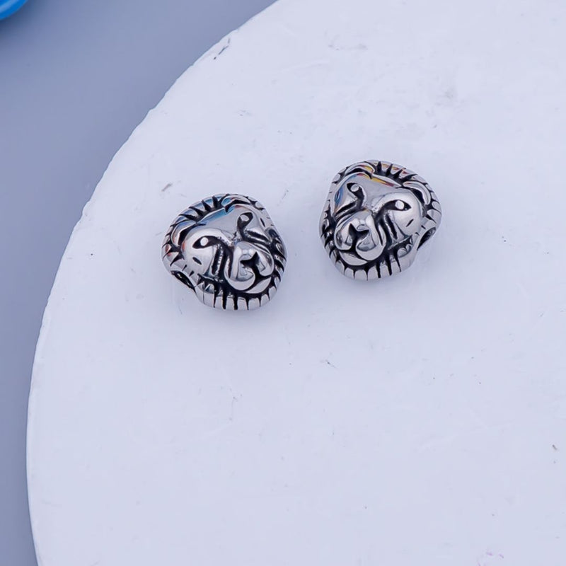 Separador leon Acero inoxidable avejentado